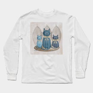 Christmas cats Long Sleeve T-Shirt
